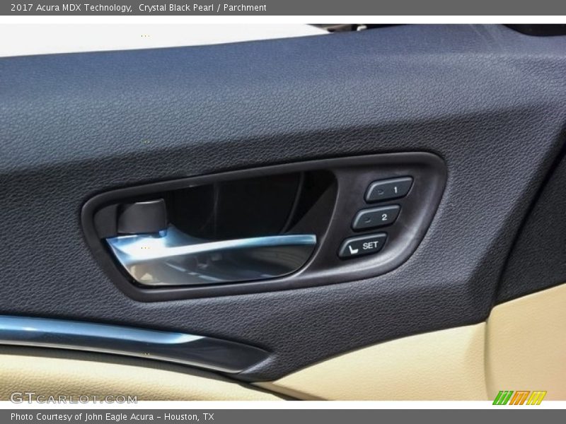 Crystal Black Pearl / Parchment 2017 Acura MDX Technology