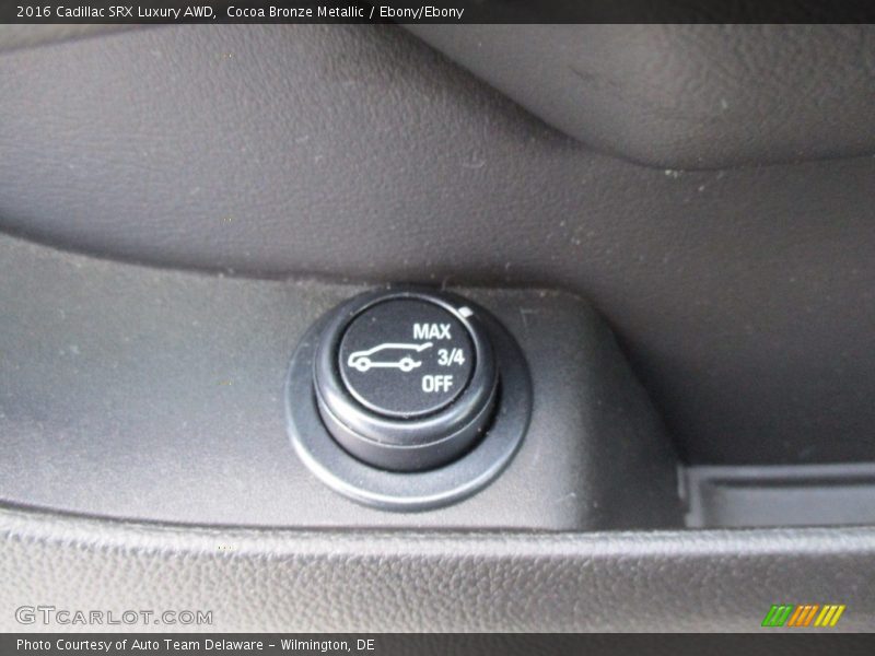 Cocoa Bronze Metallic / Ebony/Ebony 2016 Cadillac SRX Luxury AWD