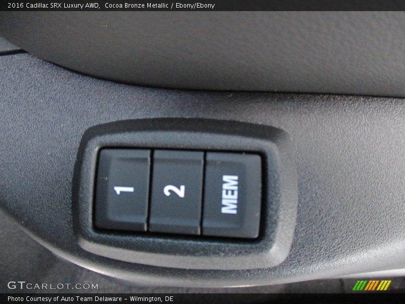 Cocoa Bronze Metallic / Ebony/Ebony 2016 Cadillac SRX Luxury AWD