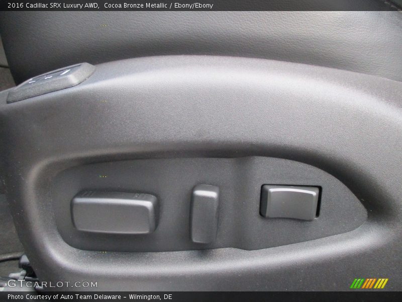 Cocoa Bronze Metallic / Ebony/Ebony 2016 Cadillac SRX Luxury AWD