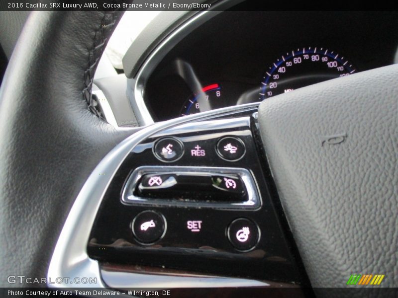 Cocoa Bronze Metallic / Ebony/Ebony 2016 Cadillac SRX Luxury AWD