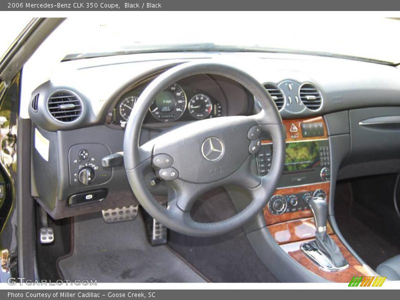 Black / Black 2006 Mercedes-Benz CLK 350 Coupe