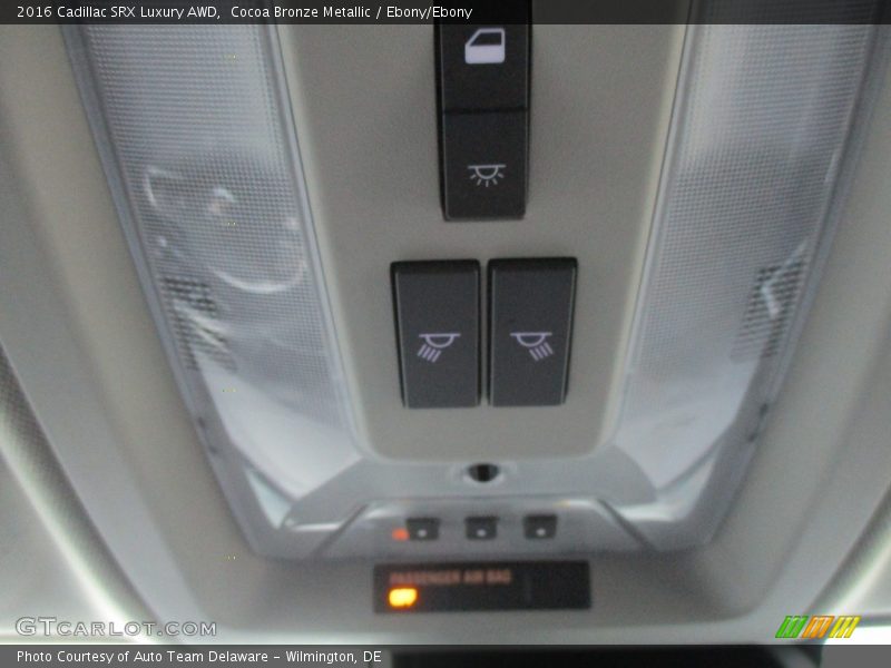 Cocoa Bronze Metallic / Ebony/Ebony 2016 Cadillac SRX Luxury AWD