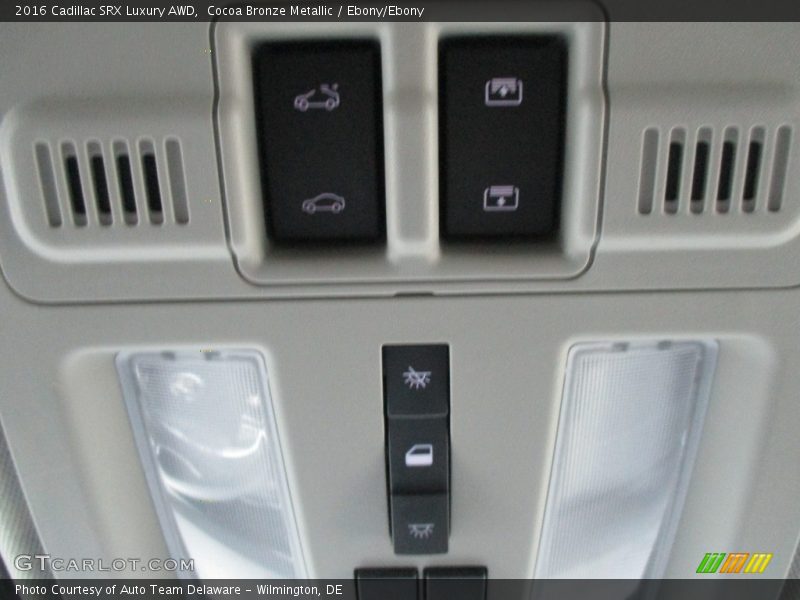 Cocoa Bronze Metallic / Ebony/Ebony 2016 Cadillac SRX Luxury AWD