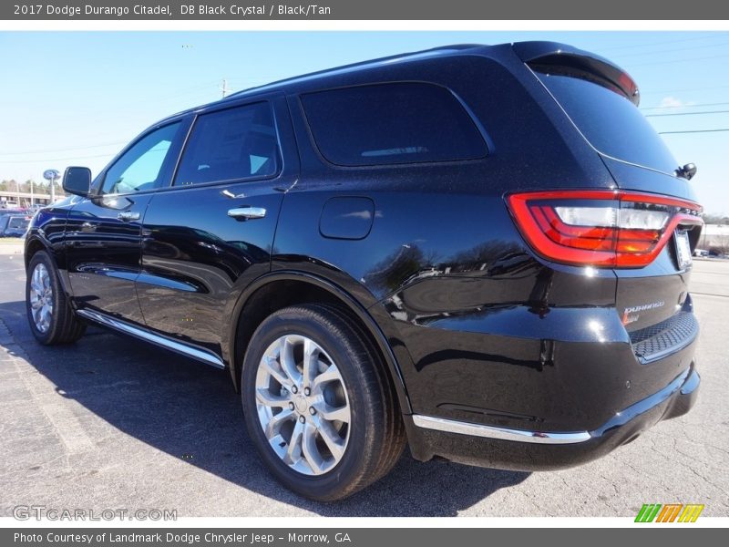 DB Black Crystal / Black/Tan 2017 Dodge Durango Citadel
