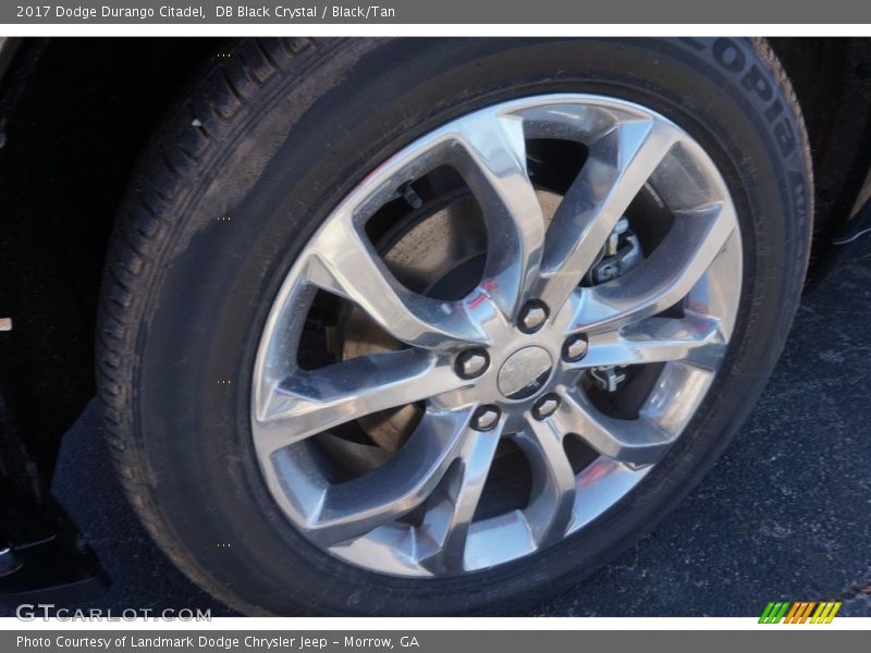 DB Black Crystal / Black/Tan 2017 Dodge Durango Citadel