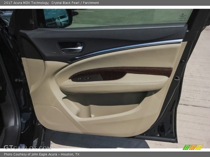 Crystal Black Pearl / Parchment 2017 Acura MDX Technology