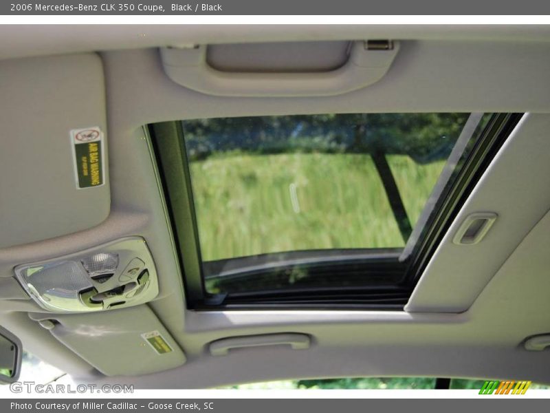 Black / Black 2006 Mercedes-Benz CLK 350 Coupe