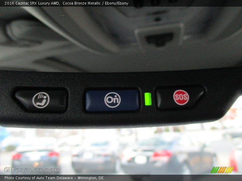 Cocoa Bronze Metallic / Ebony/Ebony 2016 Cadillac SRX Luxury AWD