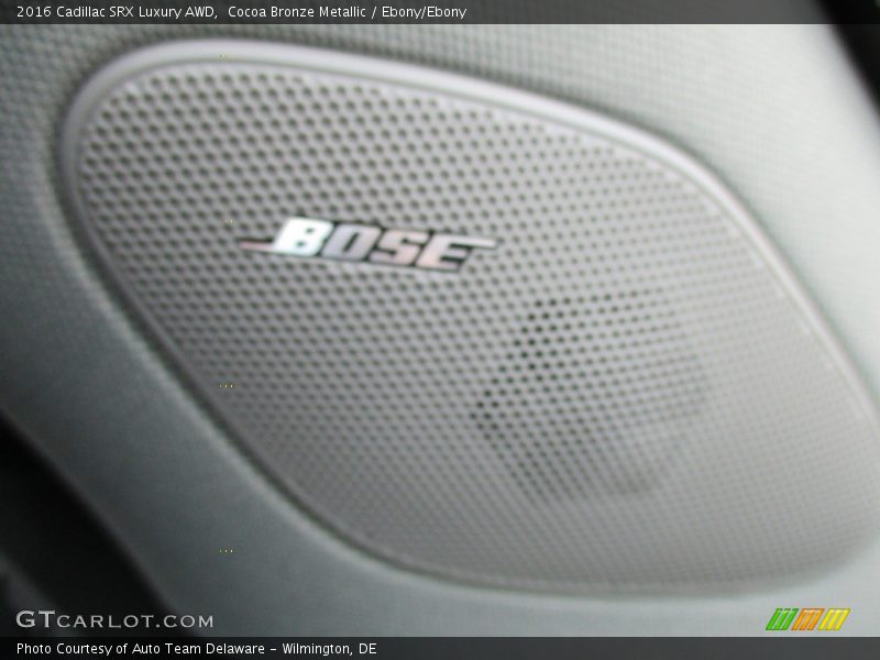 Cocoa Bronze Metallic / Ebony/Ebony 2016 Cadillac SRX Luxury AWD
