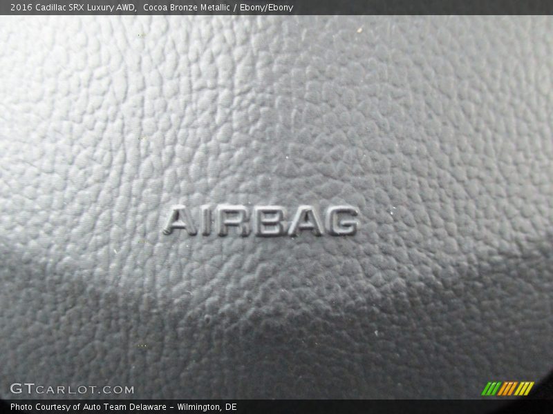 Cocoa Bronze Metallic / Ebony/Ebony 2016 Cadillac SRX Luxury AWD