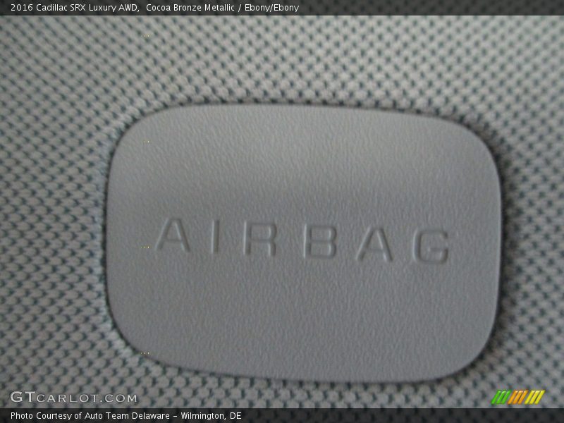 Cocoa Bronze Metallic / Ebony/Ebony 2016 Cadillac SRX Luxury AWD