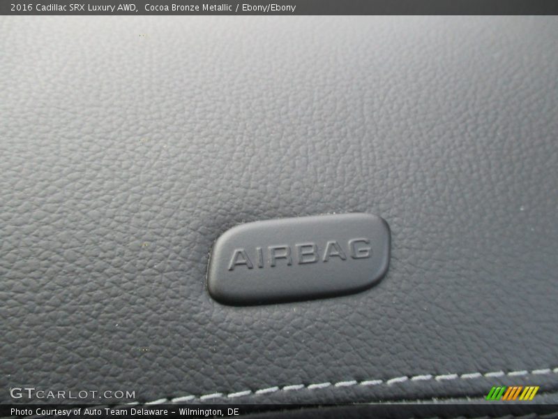 Cocoa Bronze Metallic / Ebony/Ebony 2016 Cadillac SRX Luxury AWD
