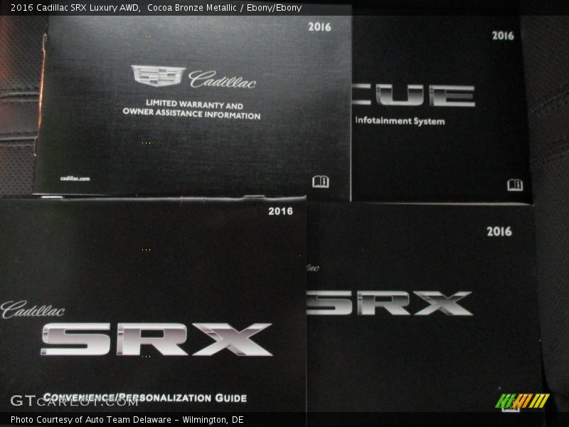 Cocoa Bronze Metallic / Ebony/Ebony 2016 Cadillac SRX Luxury AWD