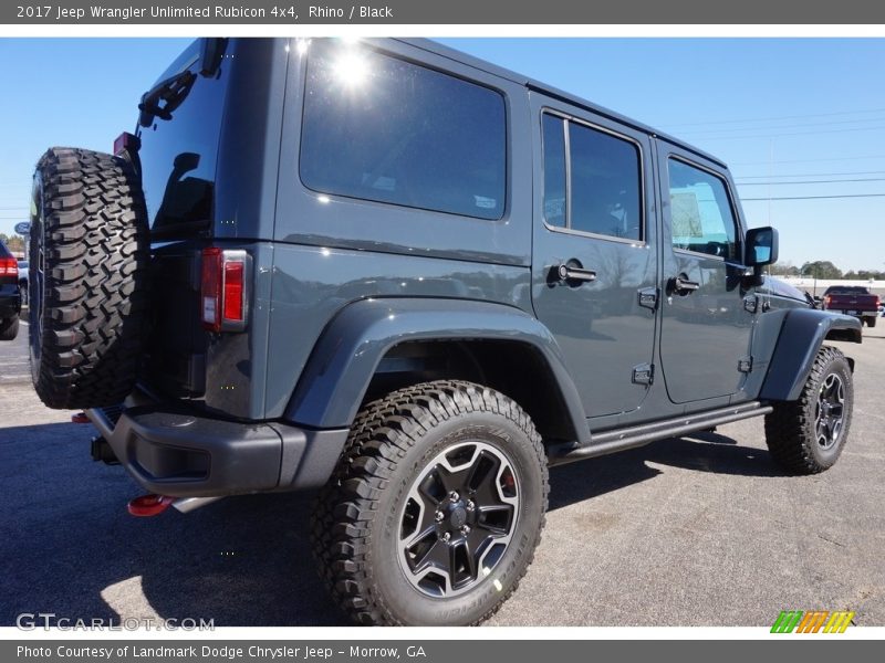 Rhino / Black 2017 Jeep Wrangler Unlimited Rubicon 4x4