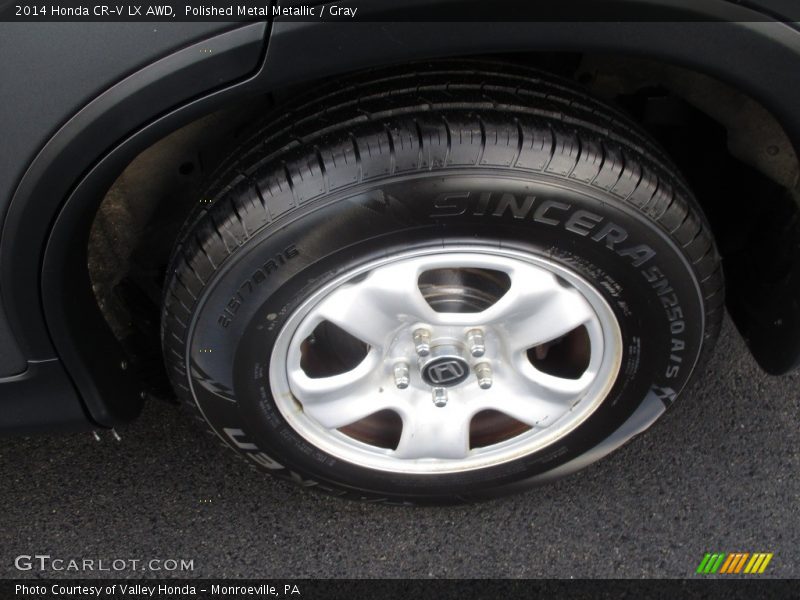 Polished Metal Metallic / Gray 2014 Honda CR-V LX AWD