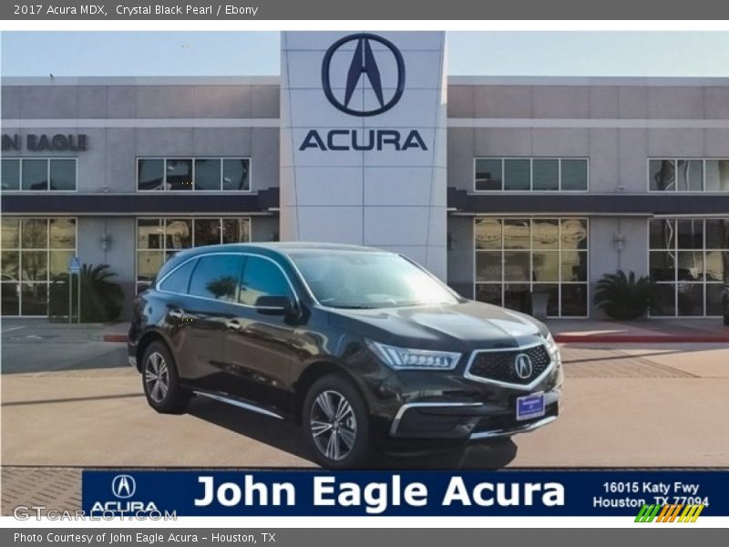 Crystal Black Pearl / Ebony 2017 Acura MDX