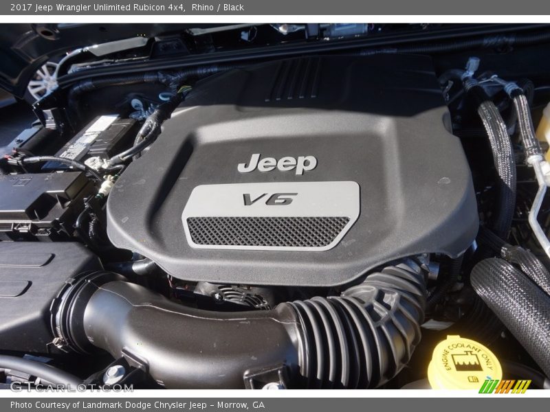 Rhino / Black 2017 Jeep Wrangler Unlimited Rubicon 4x4