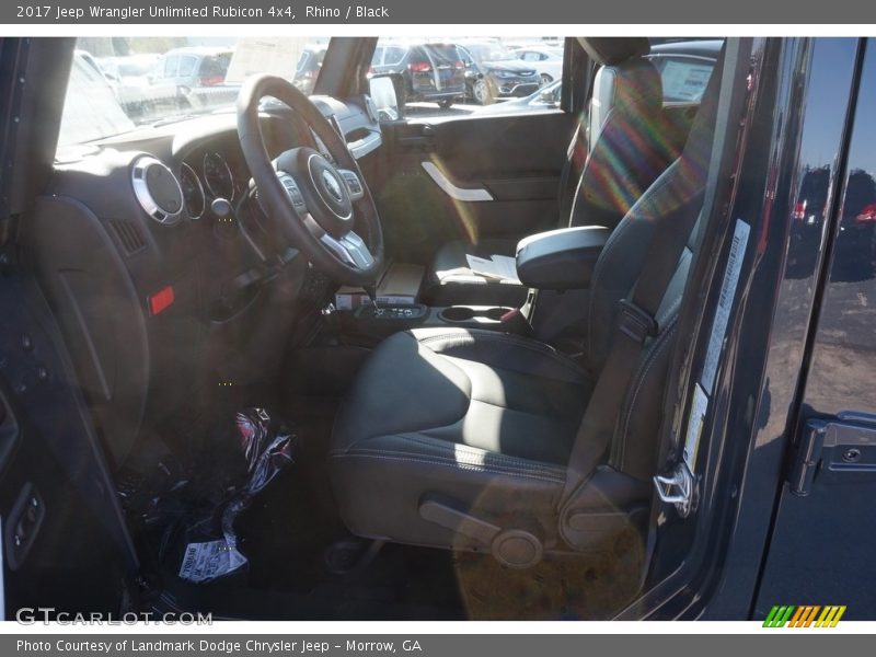 Rhino / Black 2017 Jeep Wrangler Unlimited Rubicon 4x4