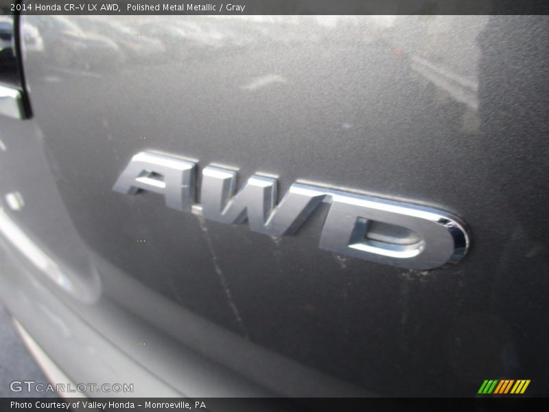 Polished Metal Metallic / Gray 2014 Honda CR-V LX AWD