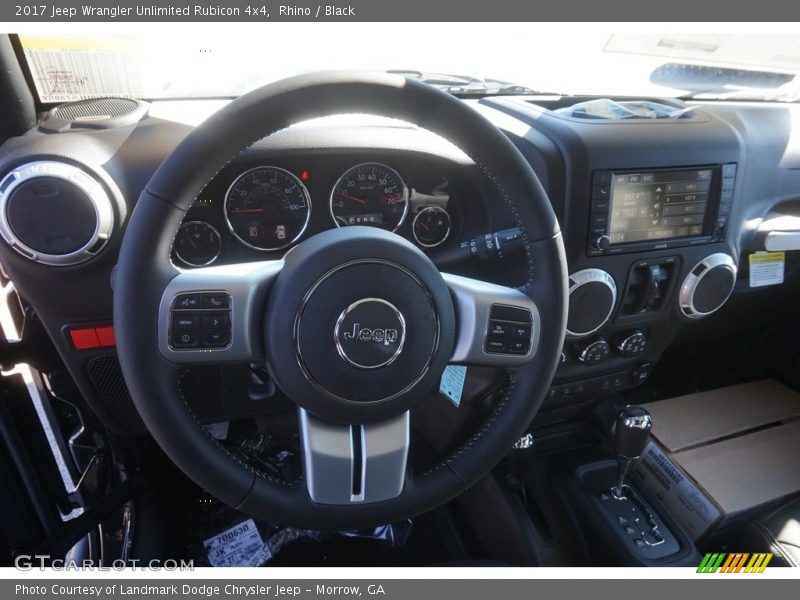 Rhino / Black 2017 Jeep Wrangler Unlimited Rubicon 4x4