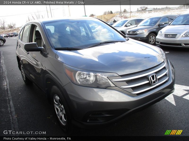 Polished Metal Metallic / Gray 2014 Honda CR-V LX AWD