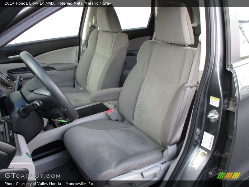 Polished Metal Metallic / Gray 2014 Honda CR-V LX AWD