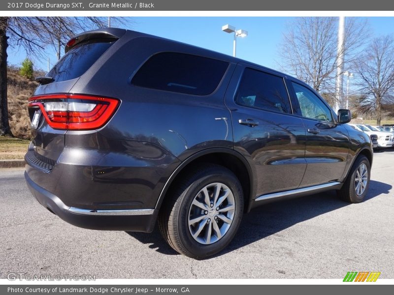 Granite Metallic / Black 2017 Dodge Durango SXT