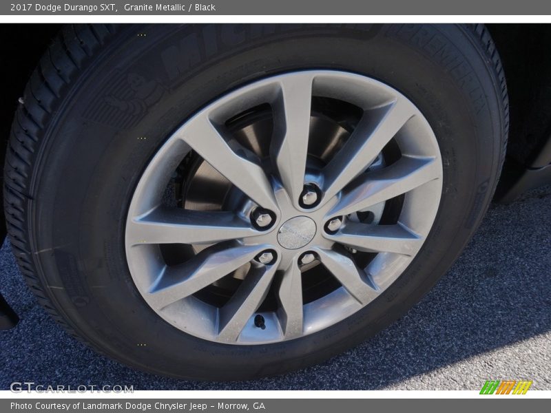 Granite Metallic / Black 2017 Dodge Durango SXT