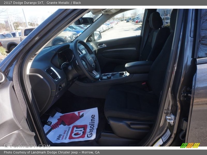 Granite Metallic / Black 2017 Dodge Durango SXT