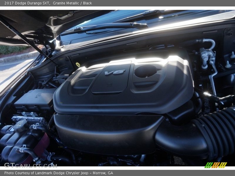 Granite Metallic / Black 2017 Dodge Durango SXT