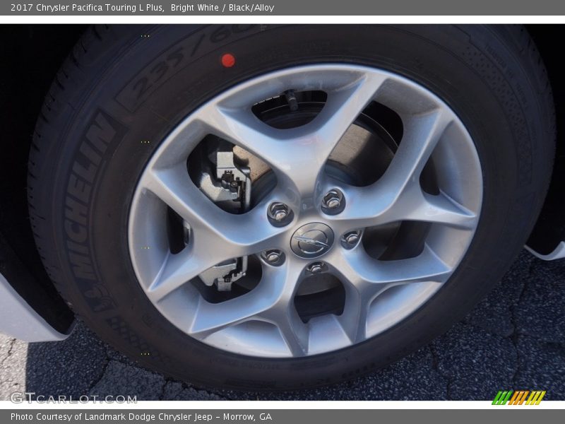 Bright White / Black/Alloy 2017 Chrysler Pacifica Touring L Plus