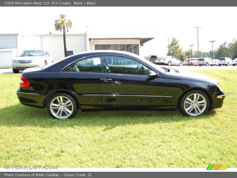 Black / Black 2006 Mercedes-Benz CLK 350 Coupe