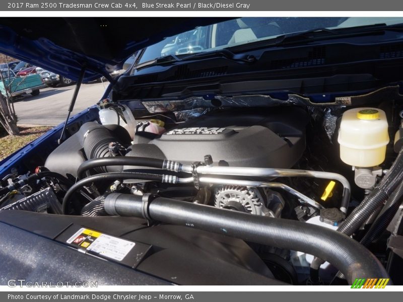 Blue Streak Pearl / Black/Diesel Gray 2017 Ram 2500 Tradesman Crew Cab 4x4