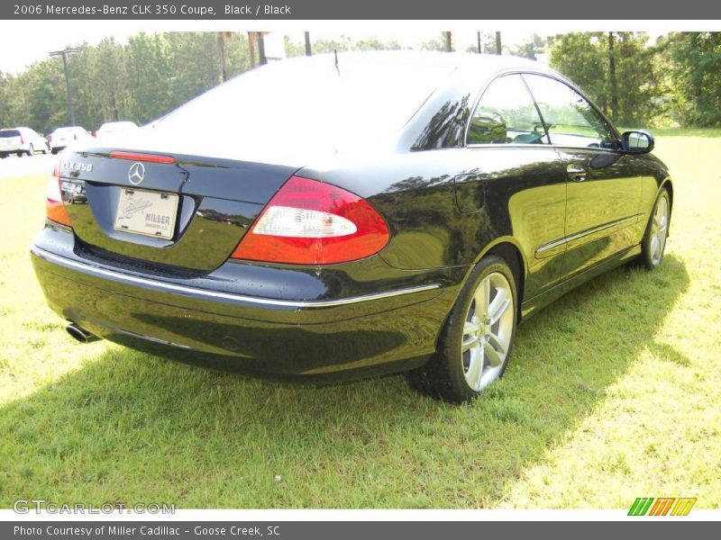 Black / Black 2006 Mercedes-Benz CLK 350 Coupe
