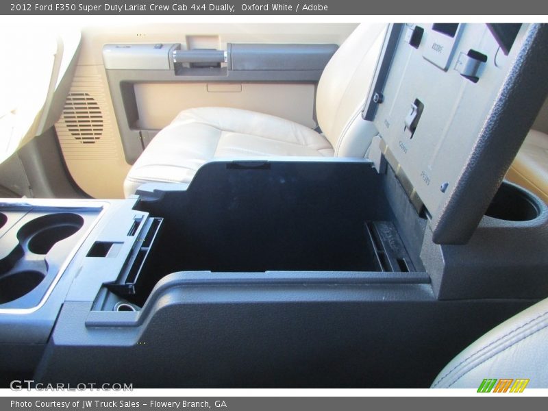 Oxford White / Adobe 2012 Ford F350 Super Duty Lariat Crew Cab 4x4 Dually