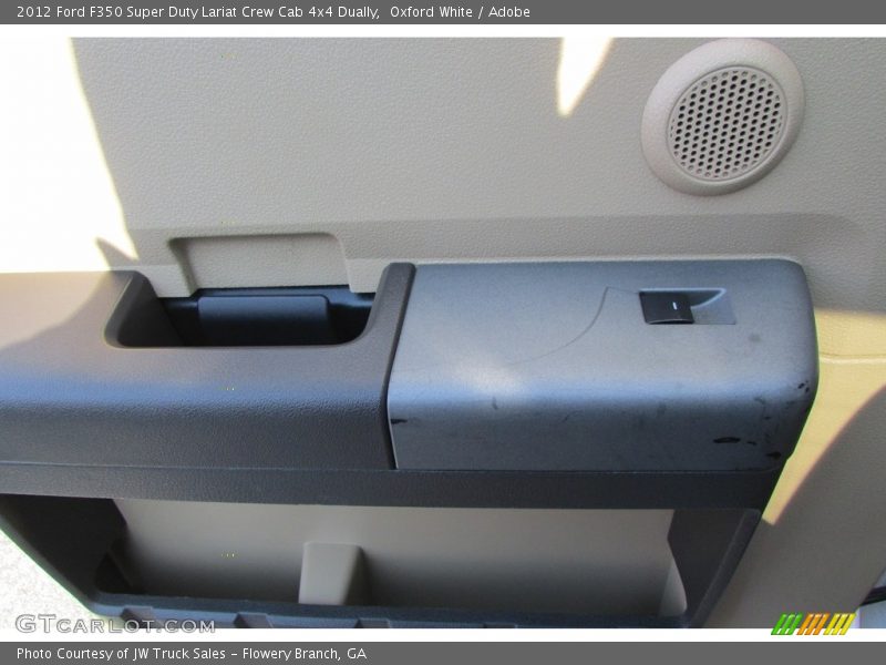 Oxford White / Adobe 2012 Ford F350 Super Duty Lariat Crew Cab 4x4 Dually