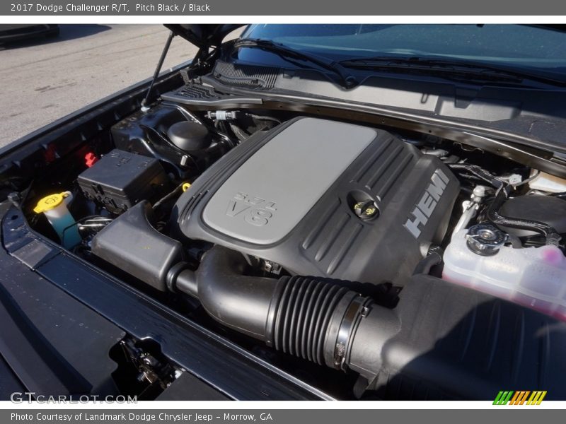 Pitch Black / Black 2017 Dodge Challenger R/T