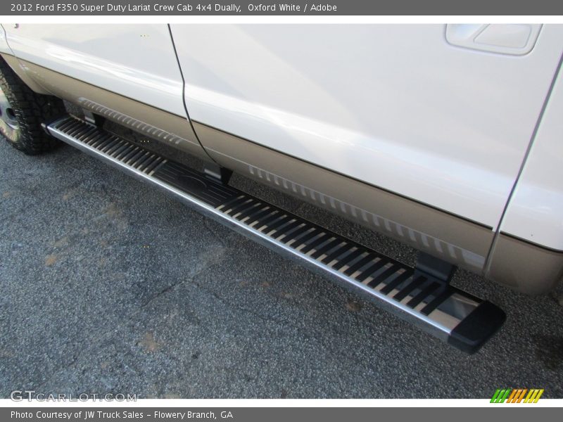 Oxford White / Adobe 2012 Ford F350 Super Duty Lariat Crew Cab 4x4 Dually