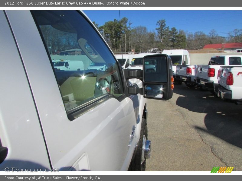 Oxford White / Adobe 2012 Ford F350 Super Duty Lariat Crew Cab 4x4 Dually
