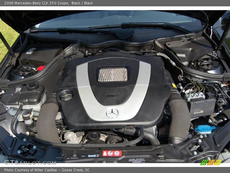 Black / Black 2006 Mercedes-Benz CLK 350 Coupe