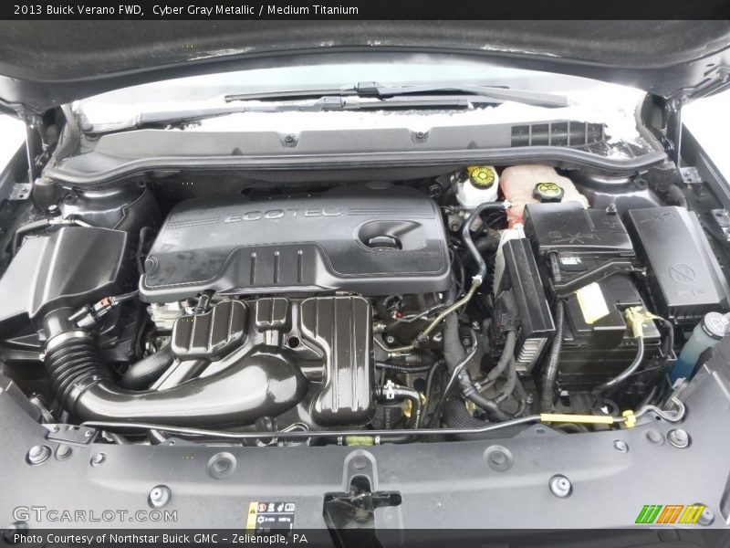 Cyber Gray Metallic / Medium Titanium 2013 Buick Verano FWD