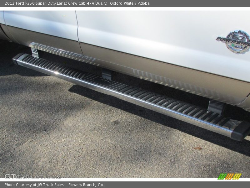 Oxford White / Adobe 2012 Ford F350 Super Duty Lariat Crew Cab 4x4 Dually