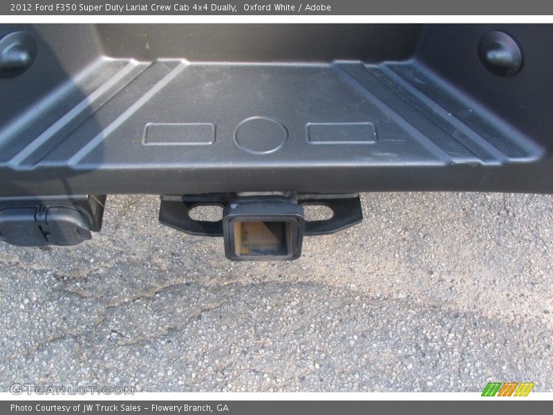 Oxford White / Adobe 2012 Ford F350 Super Duty Lariat Crew Cab 4x4 Dually