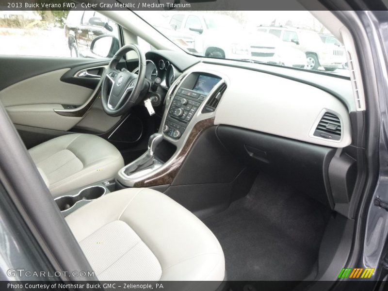 Cyber Gray Metallic / Medium Titanium 2013 Buick Verano FWD