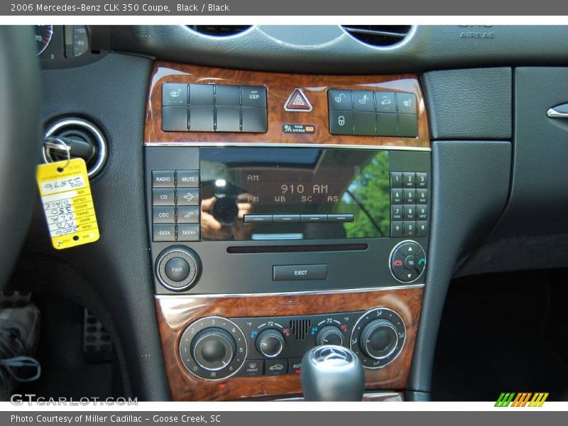 Black / Black 2006 Mercedes-Benz CLK 350 Coupe