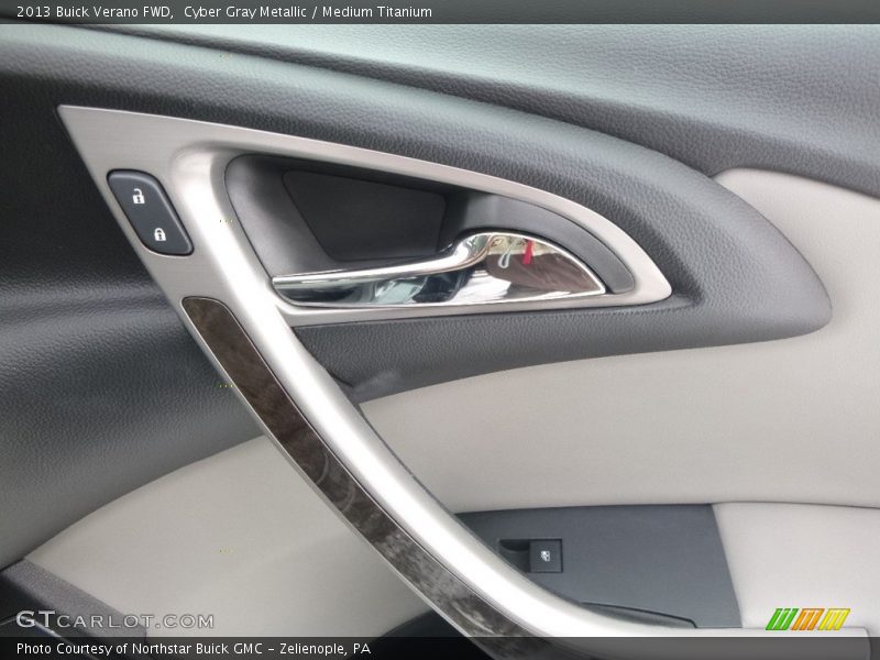 Cyber Gray Metallic / Medium Titanium 2013 Buick Verano FWD