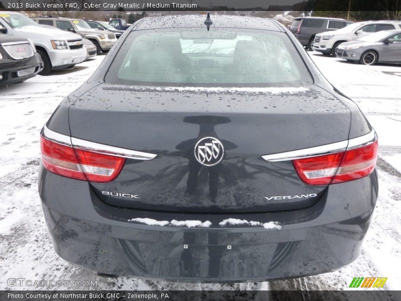 Cyber Gray Metallic / Medium Titanium 2013 Buick Verano FWD