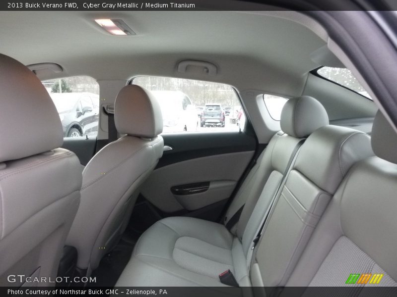 Cyber Gray Metallic / Medium Titanium 2013 Buick Verano FWD