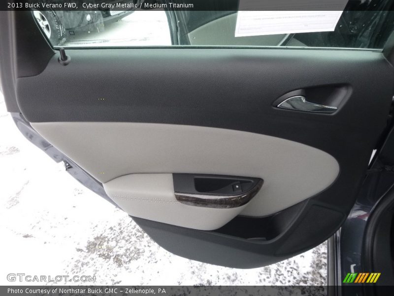 Cyber Gray Metallic / Medium Titanium 2013 Buick Verano FWD